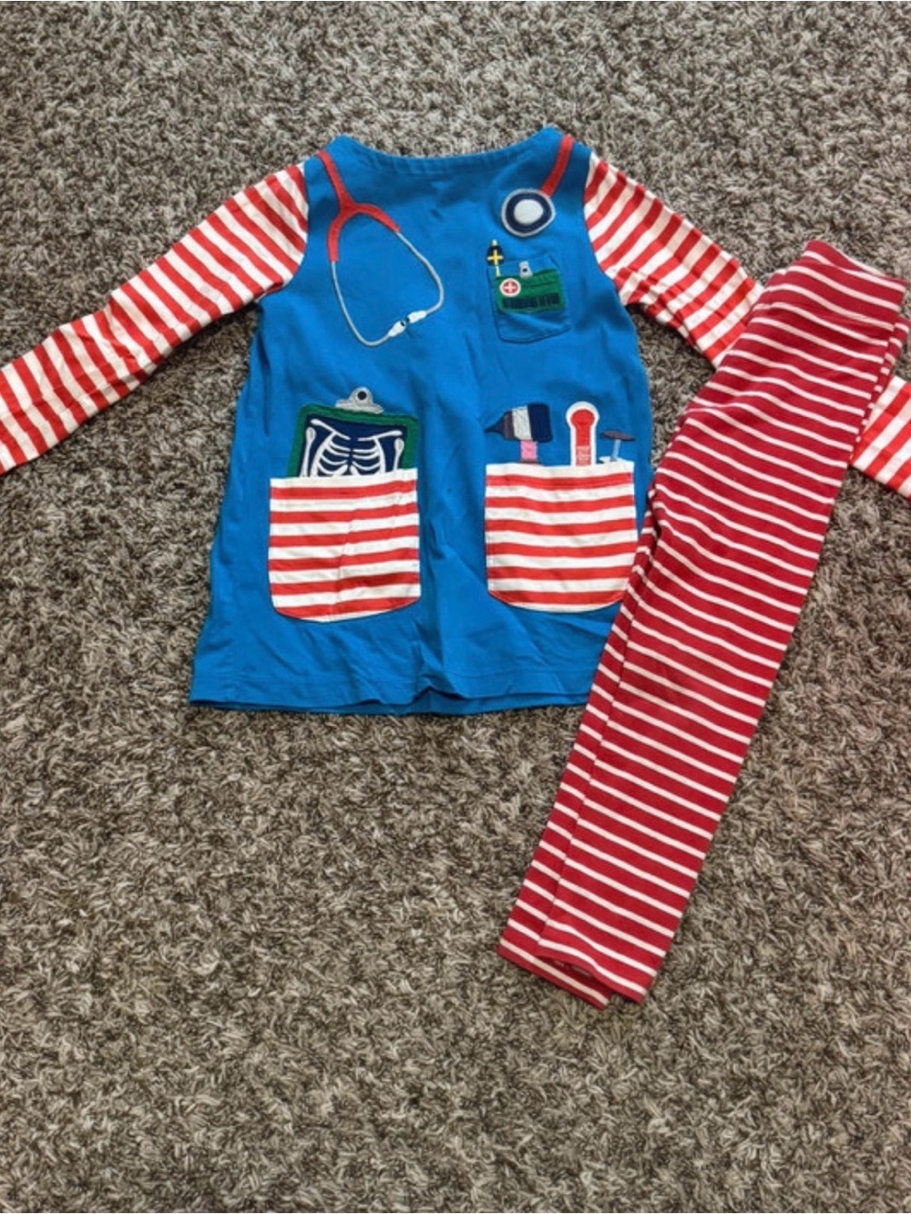Mini Boden doctor tunic with leggings